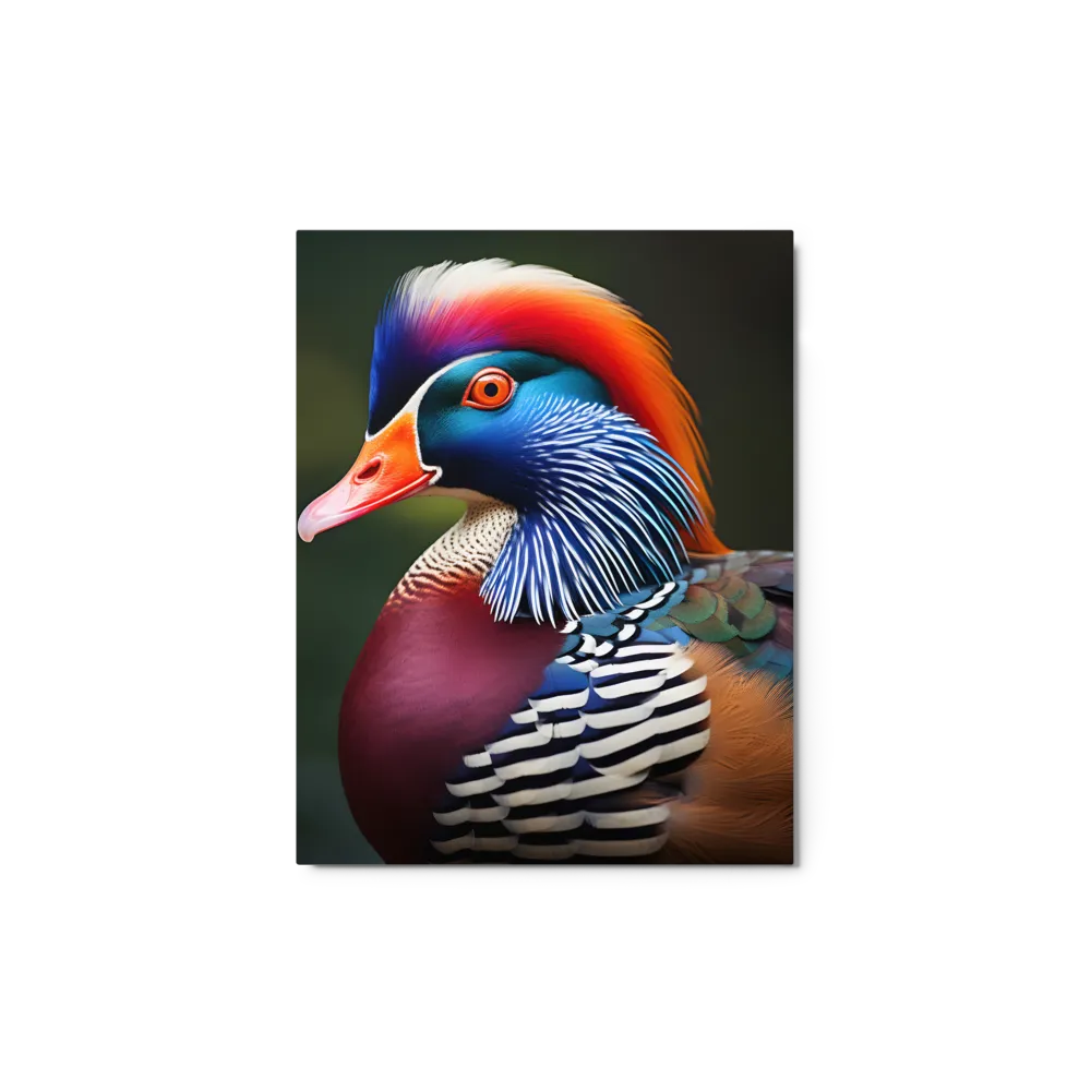 The Majestic Mandarin | Metal Print | 11″×14″