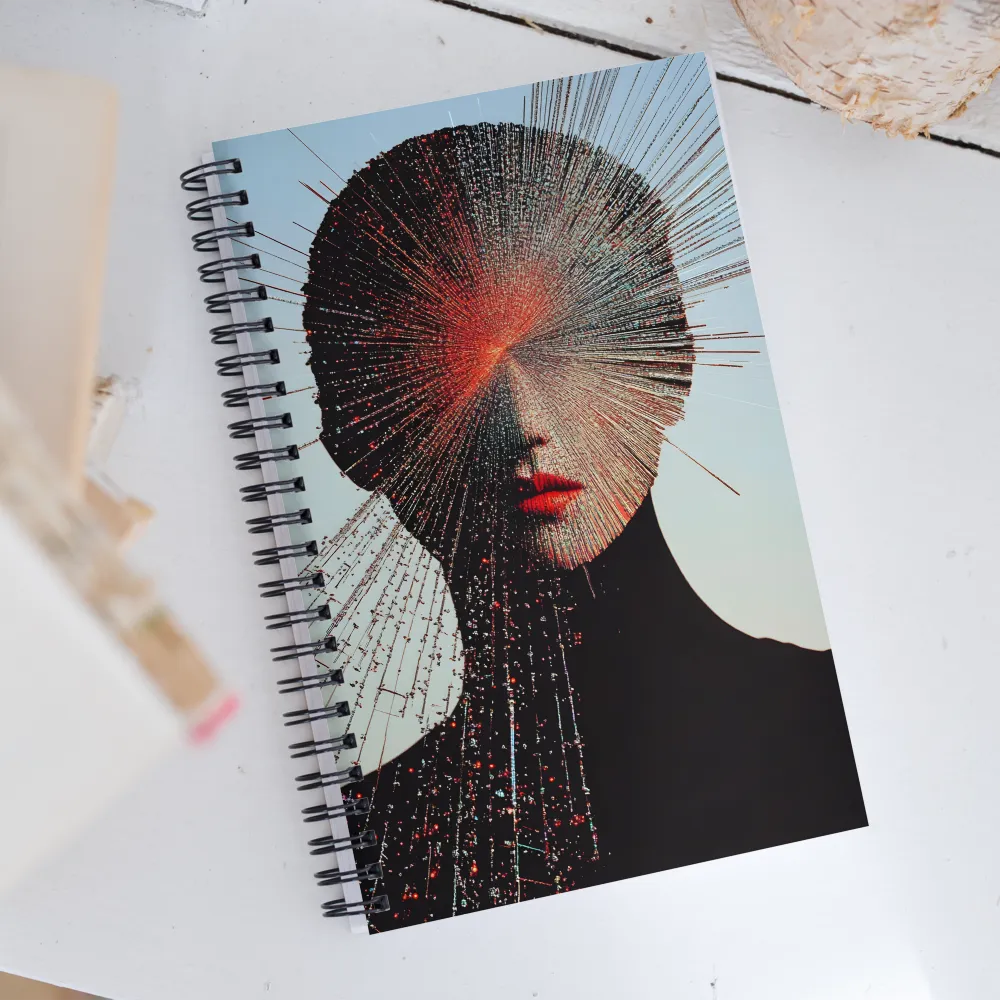 Eruption of Identity | Spiral Notebook