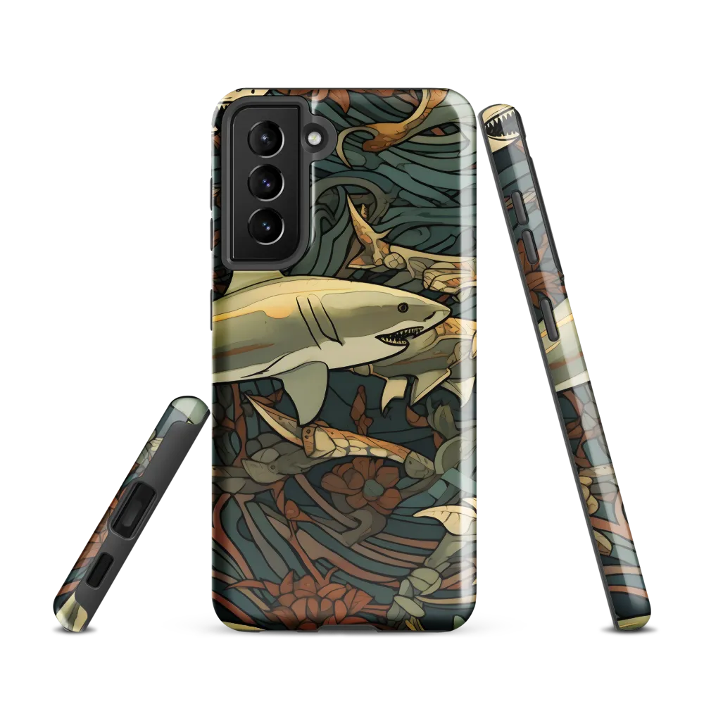 Dynamic Harmony of Sharks and Flora