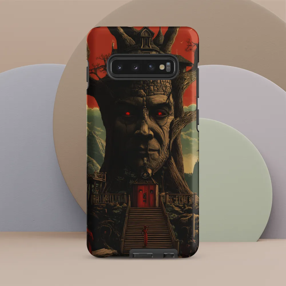 The Enigmatic Guardian of the Grove | Phone Case |  S10 Plus | Tough Case | Matte