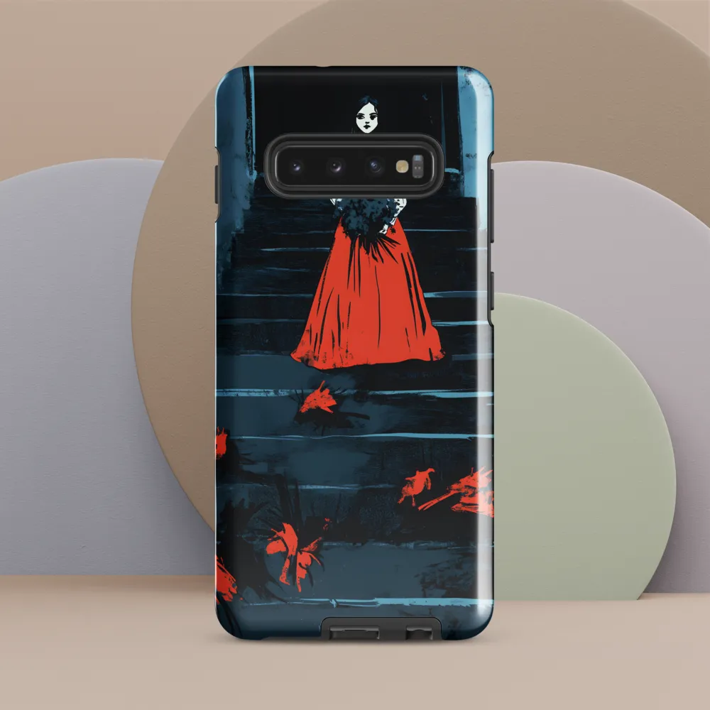 Silent Steps | Phone Case |  S10 Plus | Tough Case | Glossy