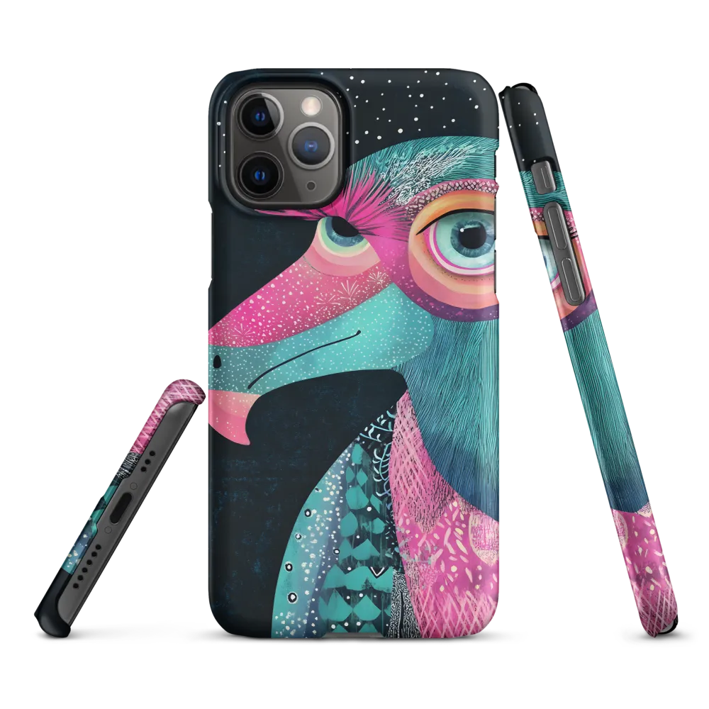 Whimsical Vulture: A Dance of Colors