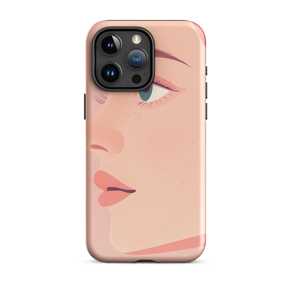 Serenity in Profile | Phone Case |  15 Pro Max | Tough Case | Glossy