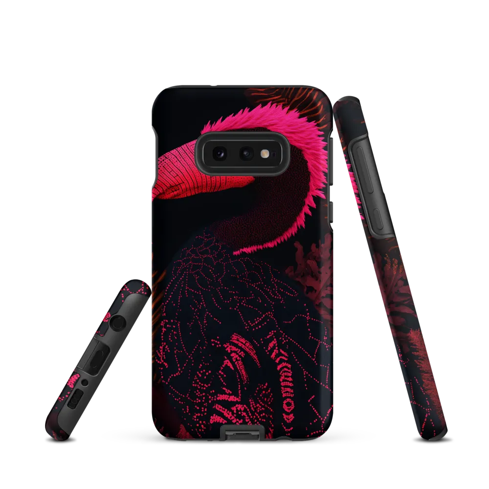 Tropical Echoes: A Modern Avian Portrait