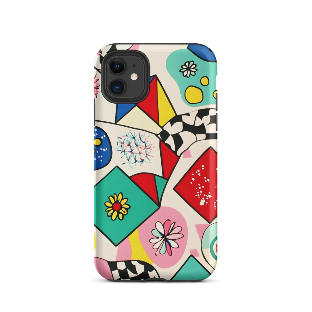 Joyful Geometry: A Playful Dance of Shapes and Colors
