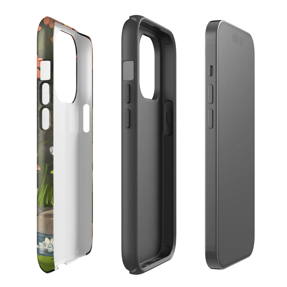 Tranquility by the Waterside | Phone Case |  14 Pro | Tough Case | Glossy