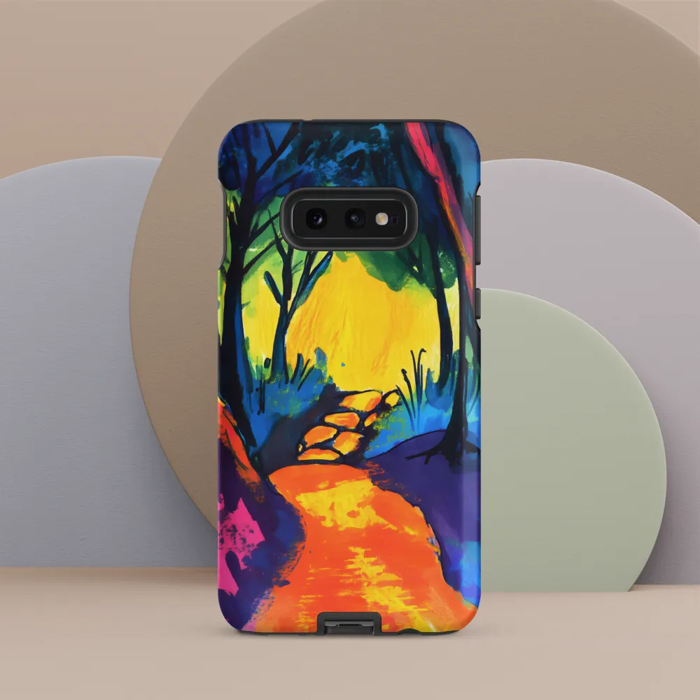 Path Through a Vibrant Forest