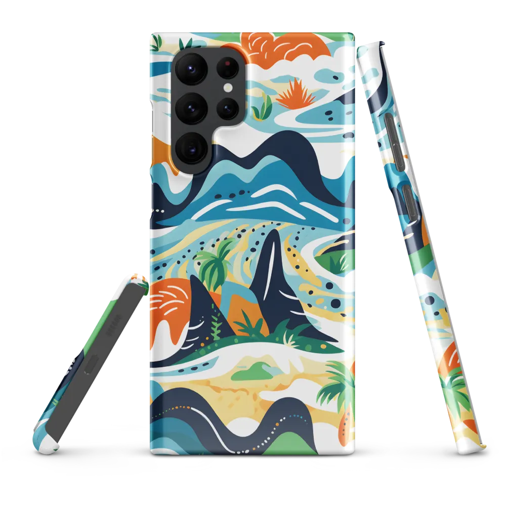 Abstract Tropical Landscape