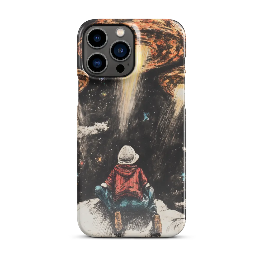 Gazing into the Unknown: A Child's Wonder in Space