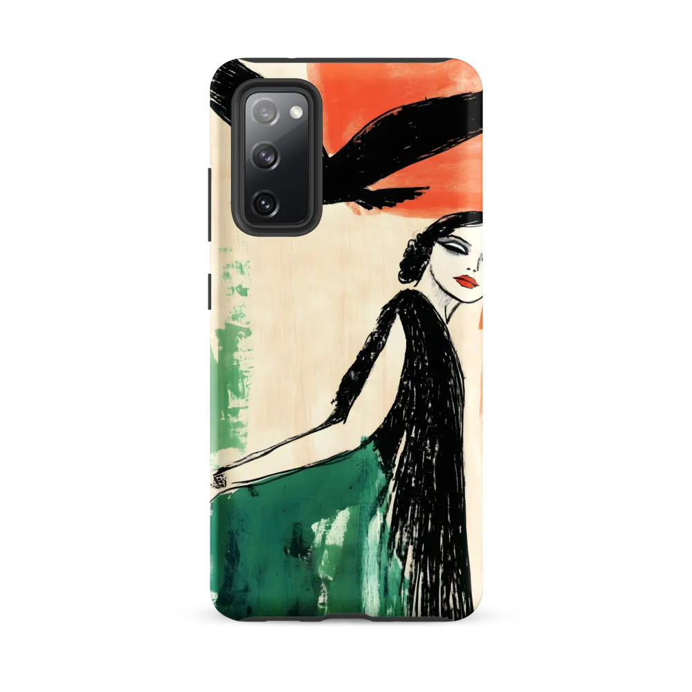 Elegance in Flight | Phone Case |  S20 FE | Tough Case | Matte