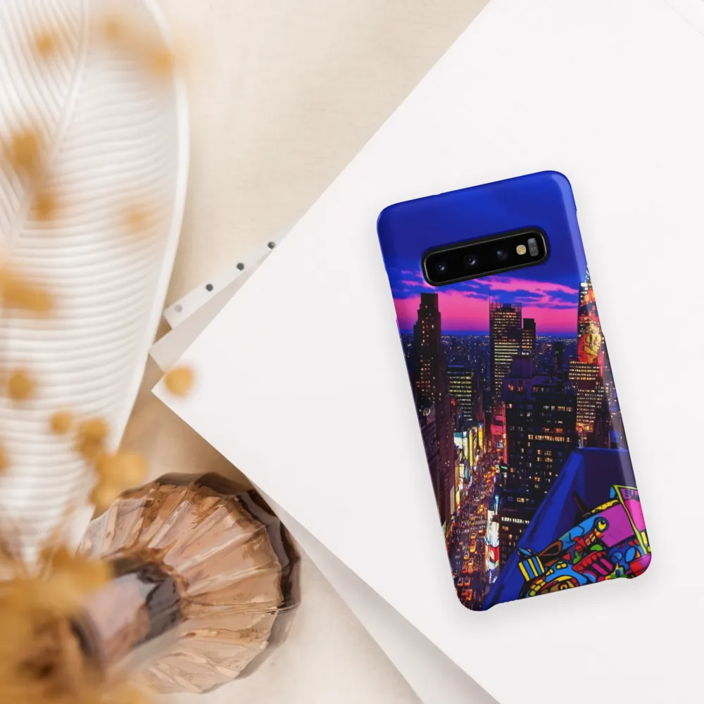 Neon Twilight: A City in Vibrance