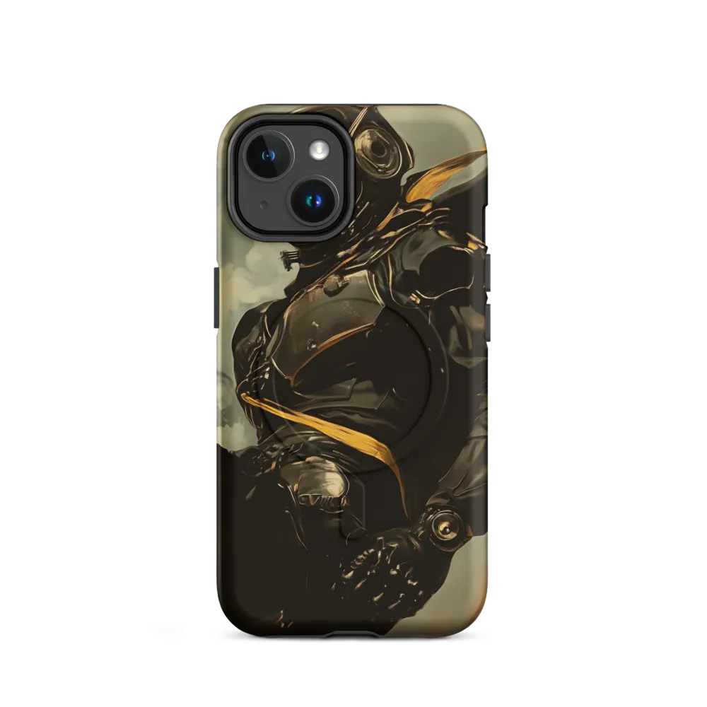 Ethereal Explorer: The Enigmatic Astronaut | Phone Case |  14 | MagSafe® Tough Case | Matte