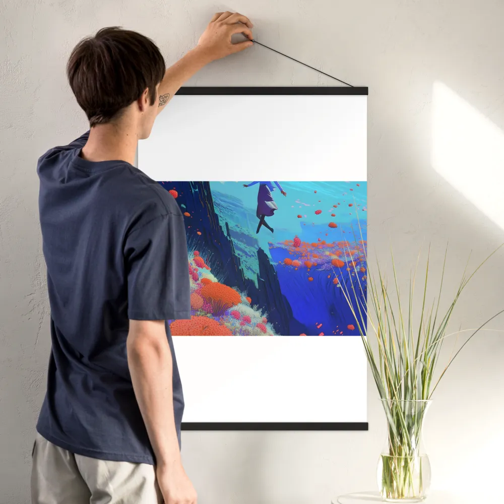Whispers of Freedom | Poster With Black Wood Hanger | 24″×36″