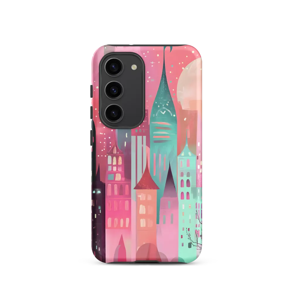 Whimsical City at Dusk