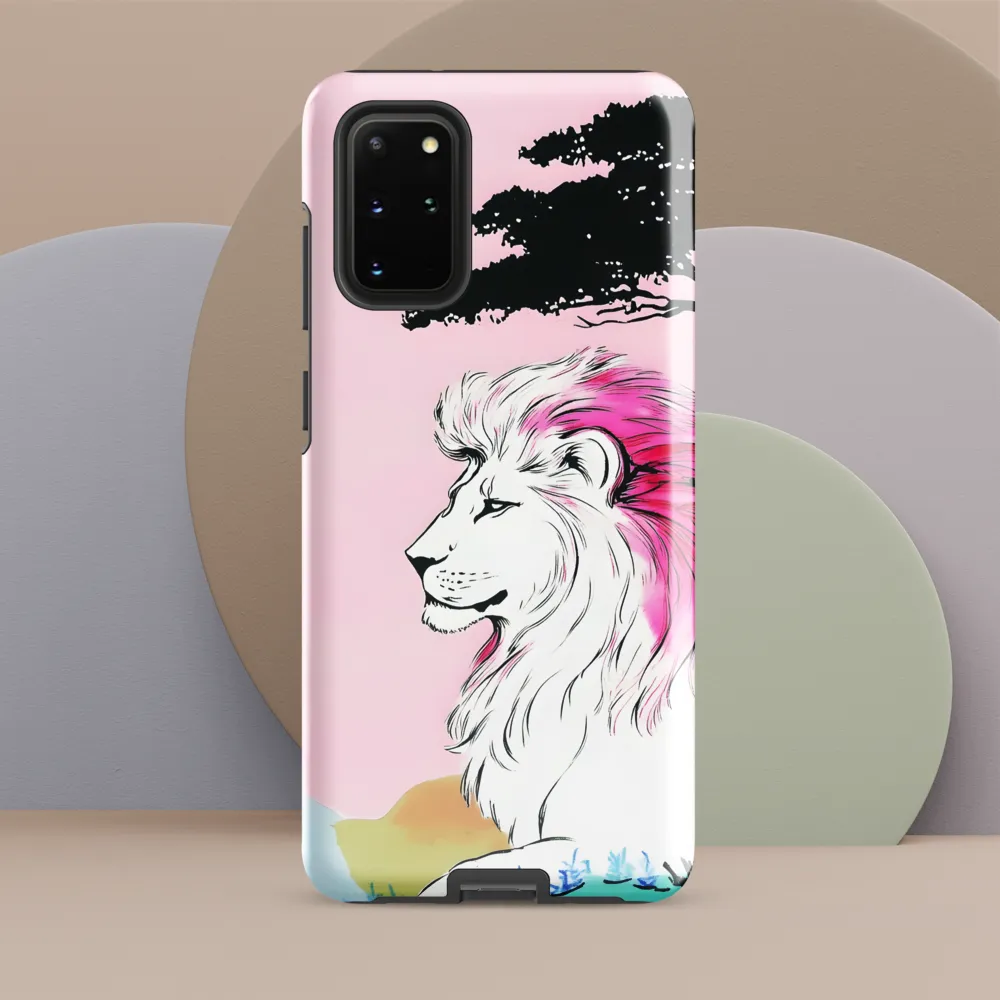 Serene Majesty: A Lion's Profile