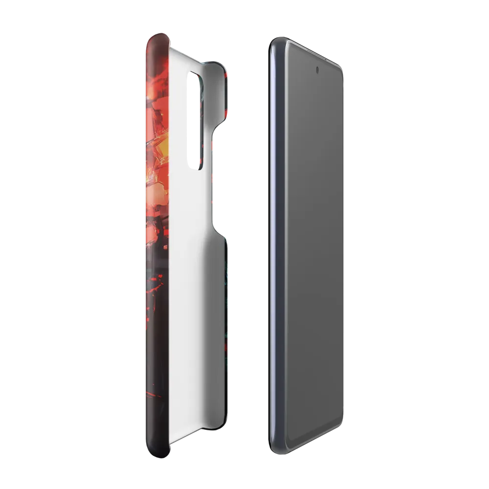 Fragmented Mind: The Silent Struggle | Phone Case |  S20 FE | Snap Case | Glossy