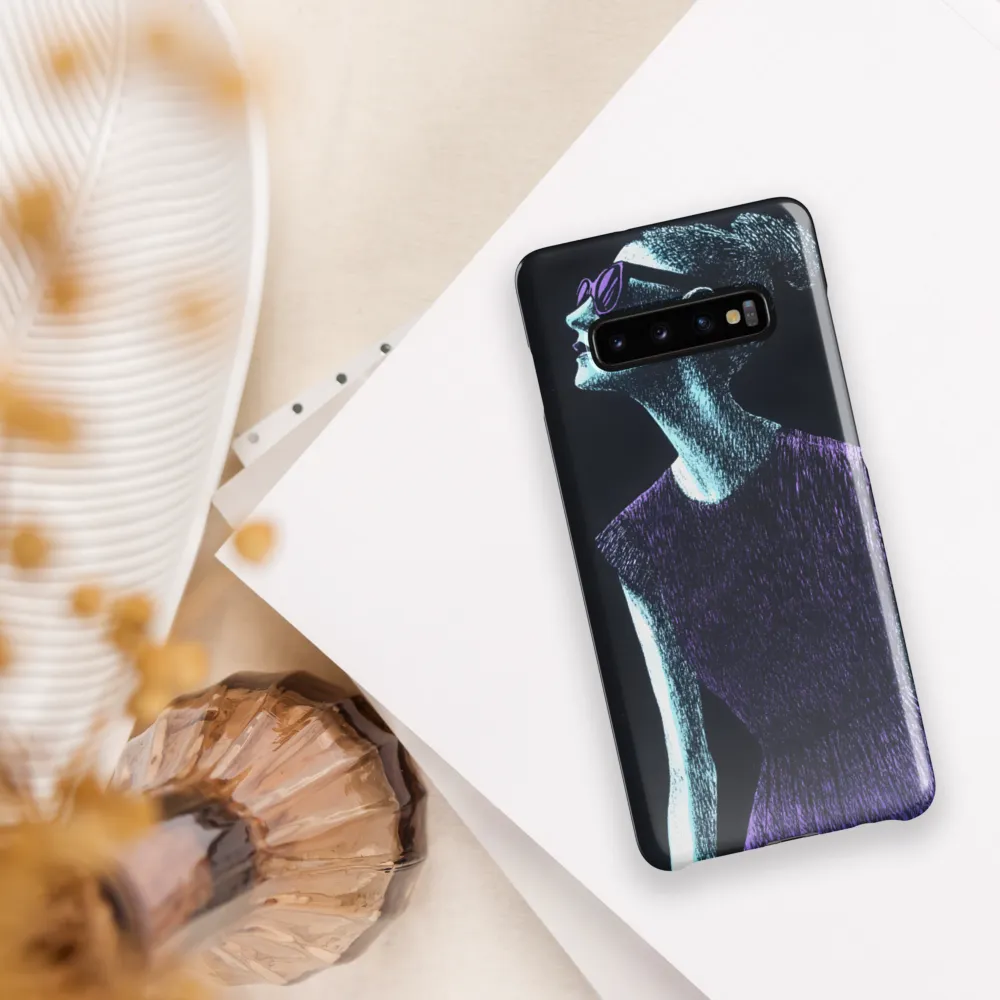 Contemplative Elegance | Phone Case |  S10 Plus | Snap Case | Glossy