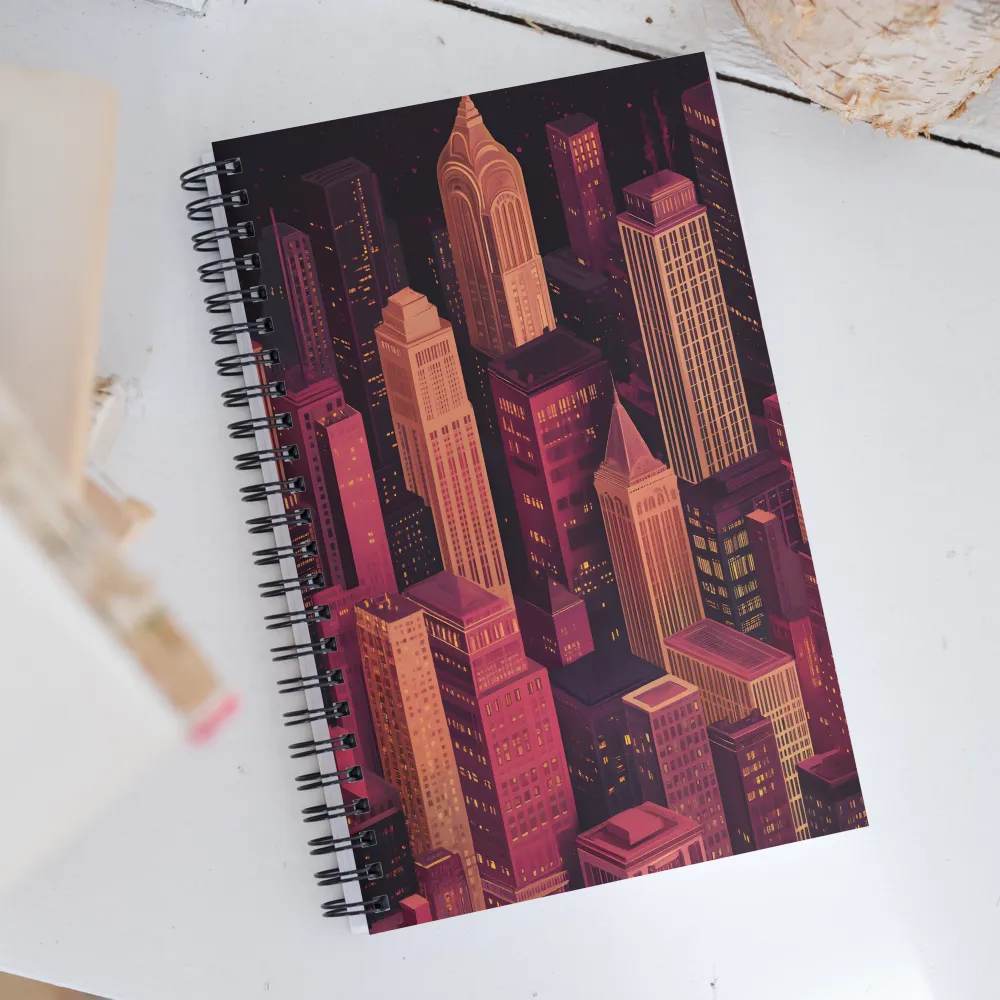 Mystery in the Urban Jungle | Spiral Notebook