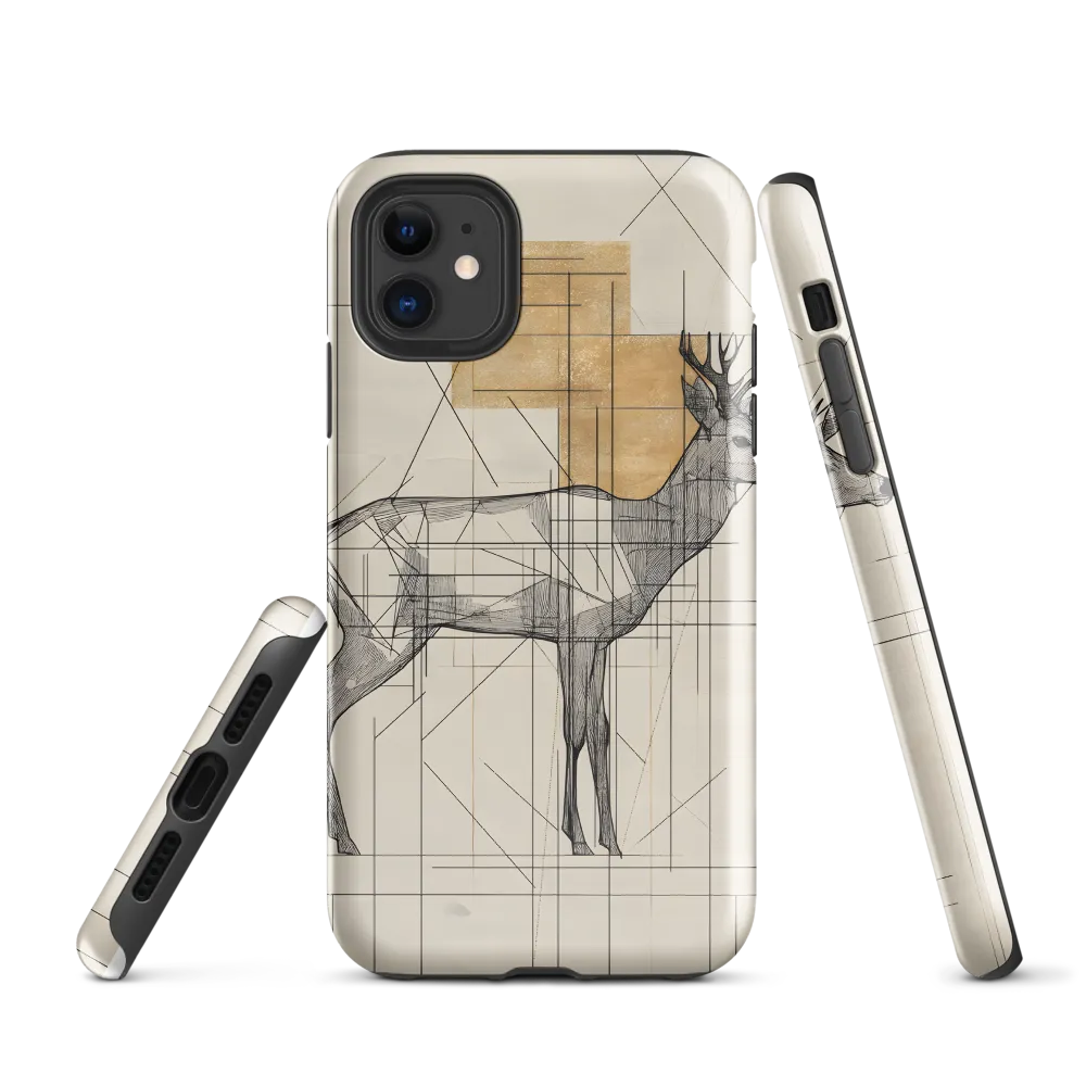 Geometric Elegance: The Majestic Deer