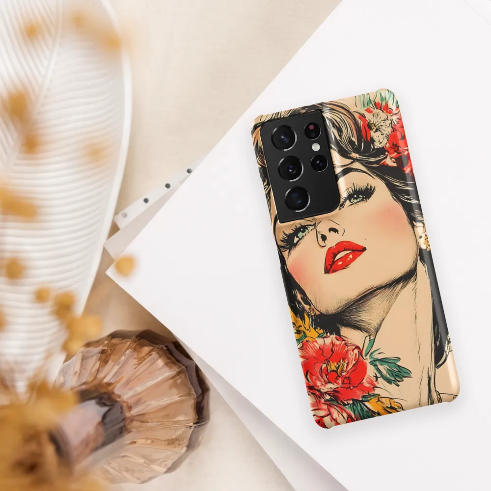Radiance in Red: A Portrait of Elegance