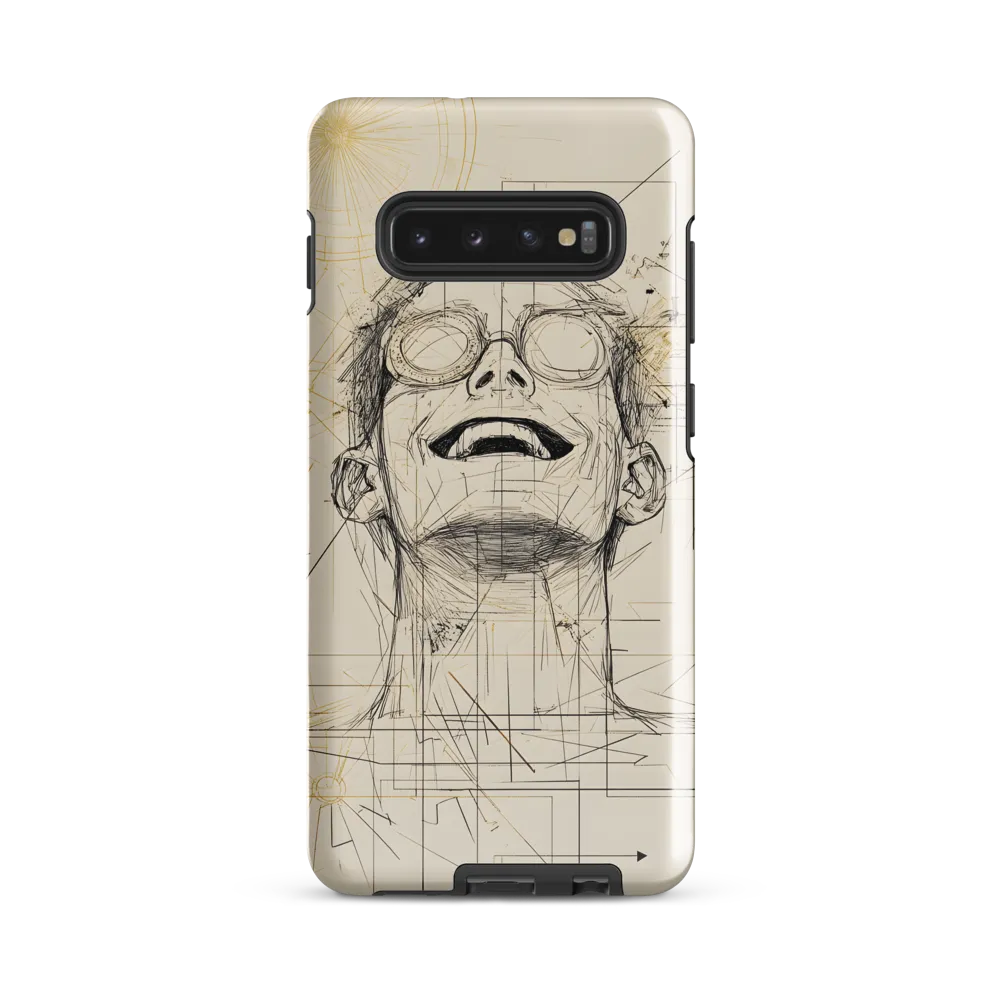 Awakening Through Geometry | Phone Case |  S10 Plus | Tough Case | Glossy