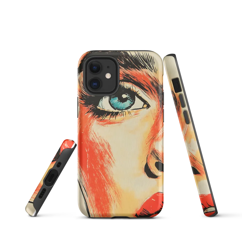 Intense Gaze: A Pop Art Portrait