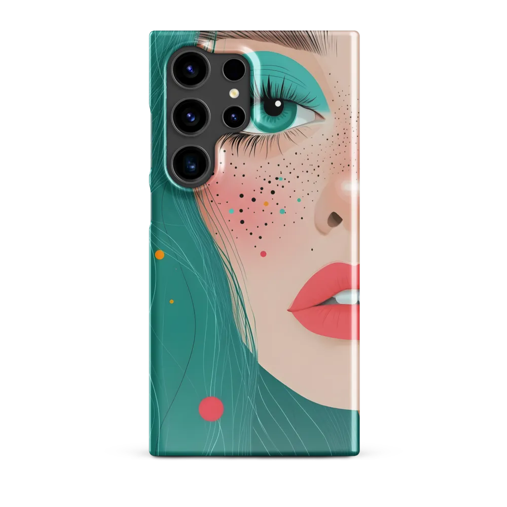 A Playful Portrait: Turquoise Temptation