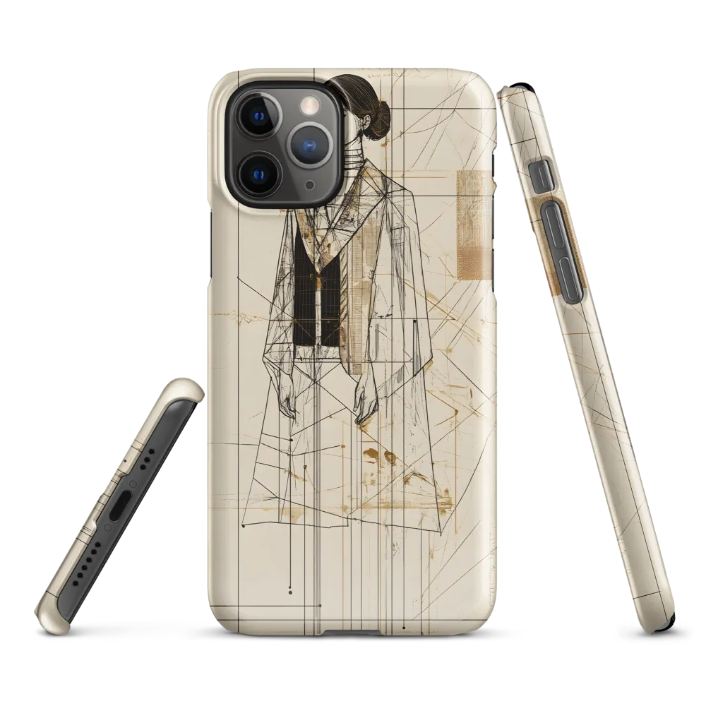 Elegance in Lines | Phone Case |  11 Pro | Snap Case | Glossy