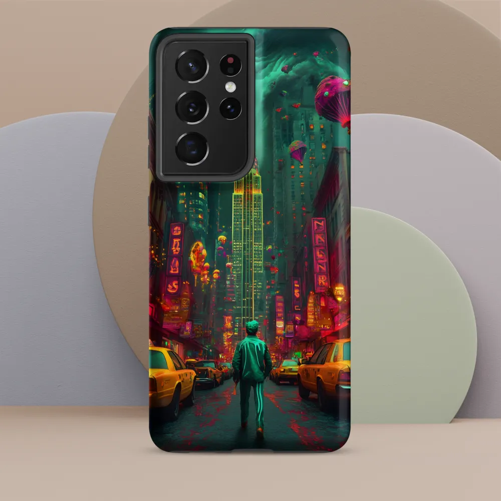 Neon Dreams: A Surreal Urban Journey