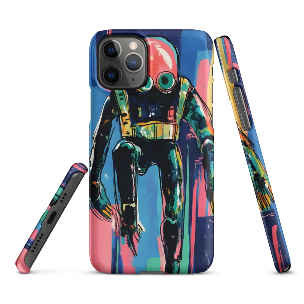 Diver in Vibrant Motion