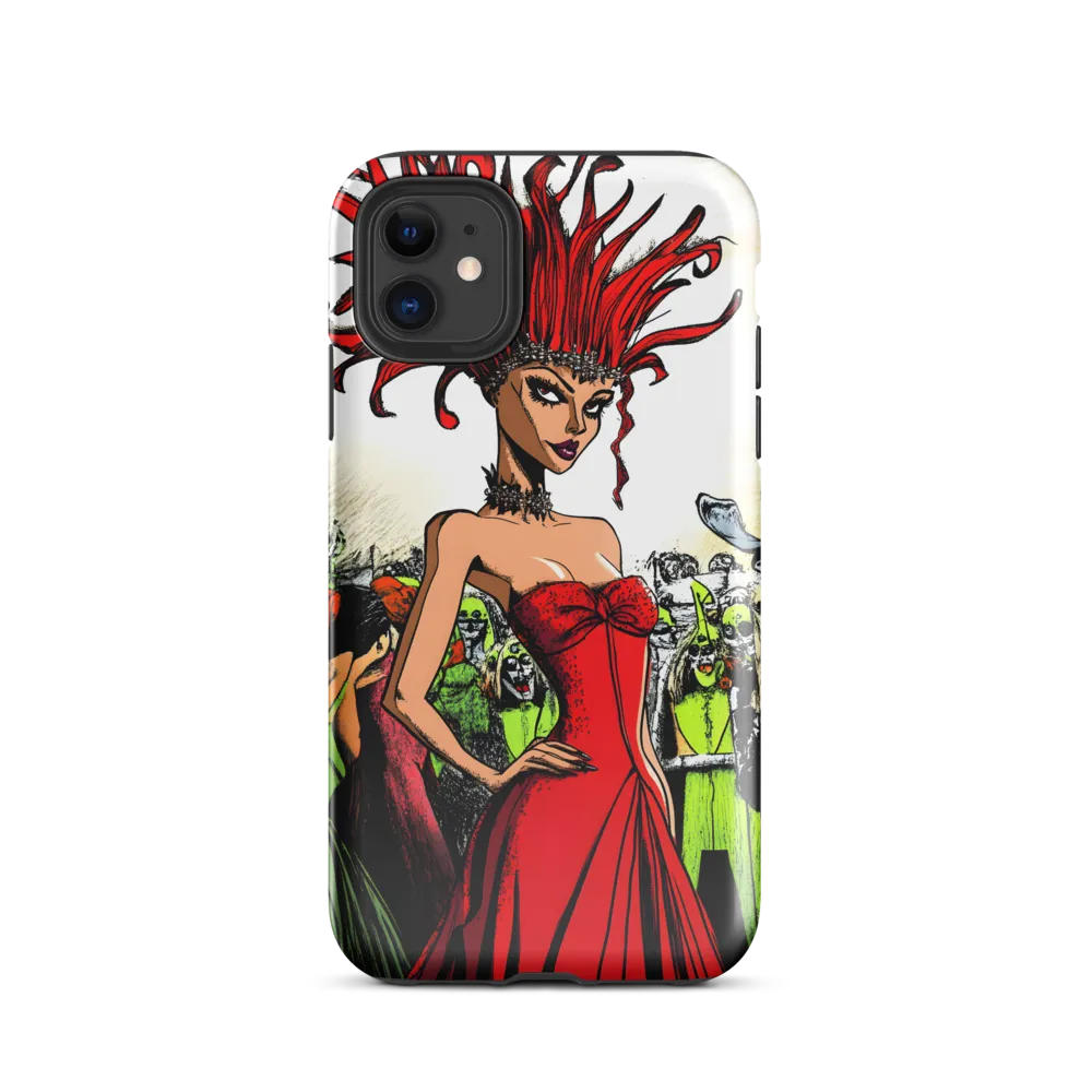 Fiery Elegance: A Fashion Statement