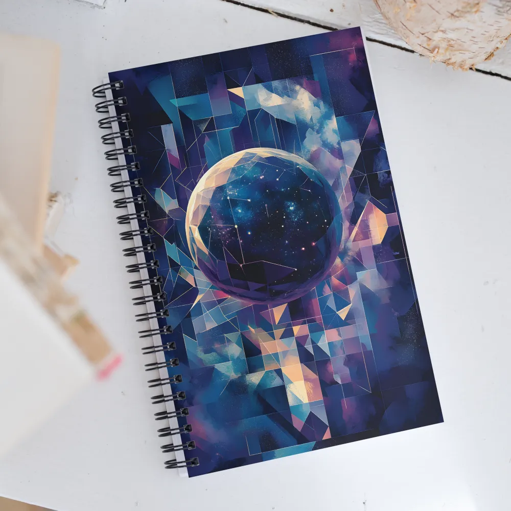 Celestial Geometry | Spiral Notebook