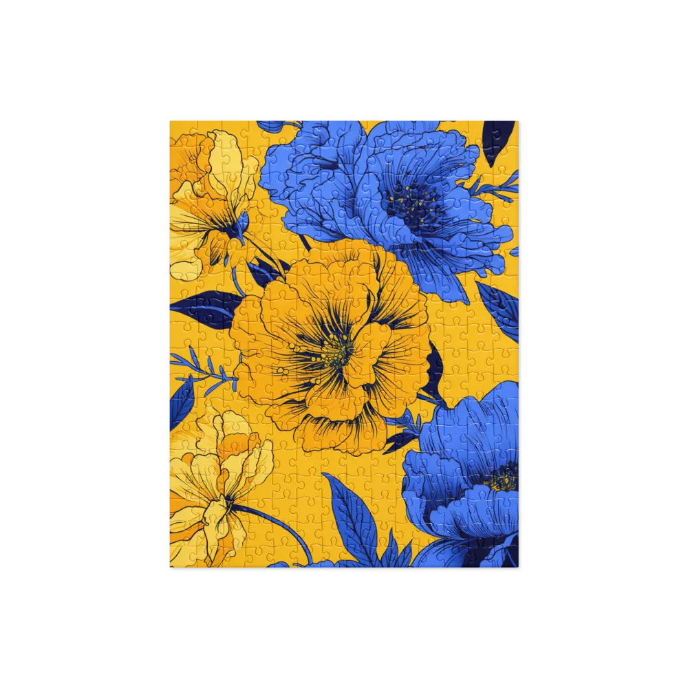 Vibrant Floral Harmony | Jigsaw Puzzle | 252/520 pieces