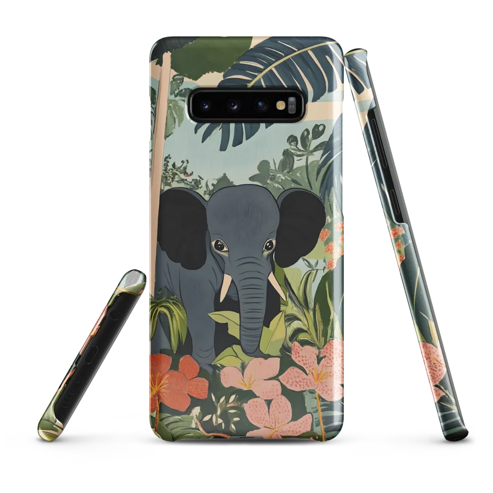 Jungle Guardian: An Elephant's Sanctuary | Phone Case |  S10 Plus | Snap Case | Glossy