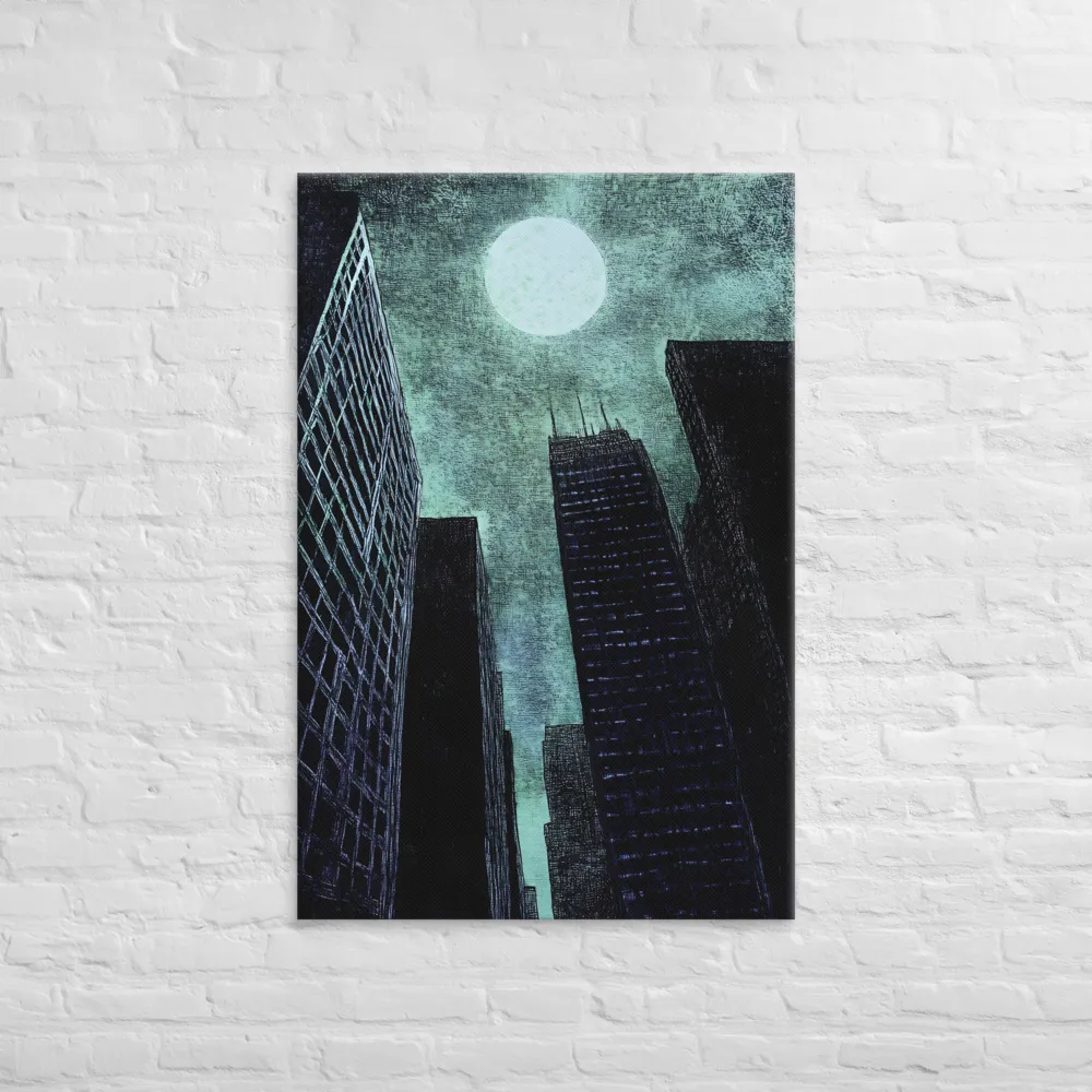 Eclipsed Urban Dream | Canvas | 32″×48″