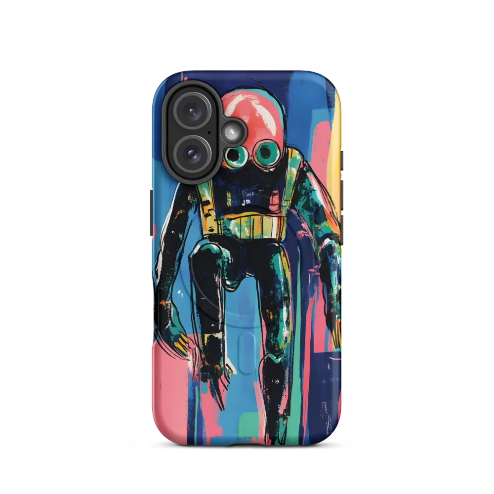 Diver in Vibrant Motion