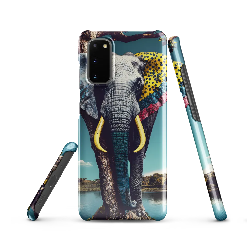 Playful Elegance: The Surreal Elephant