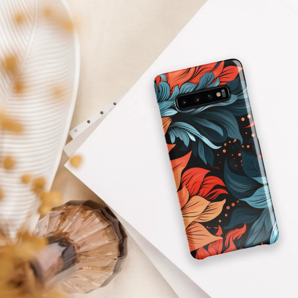 Floral Symphony in Color | Phone Case |  S10 Plus | Snap Case | Glossy