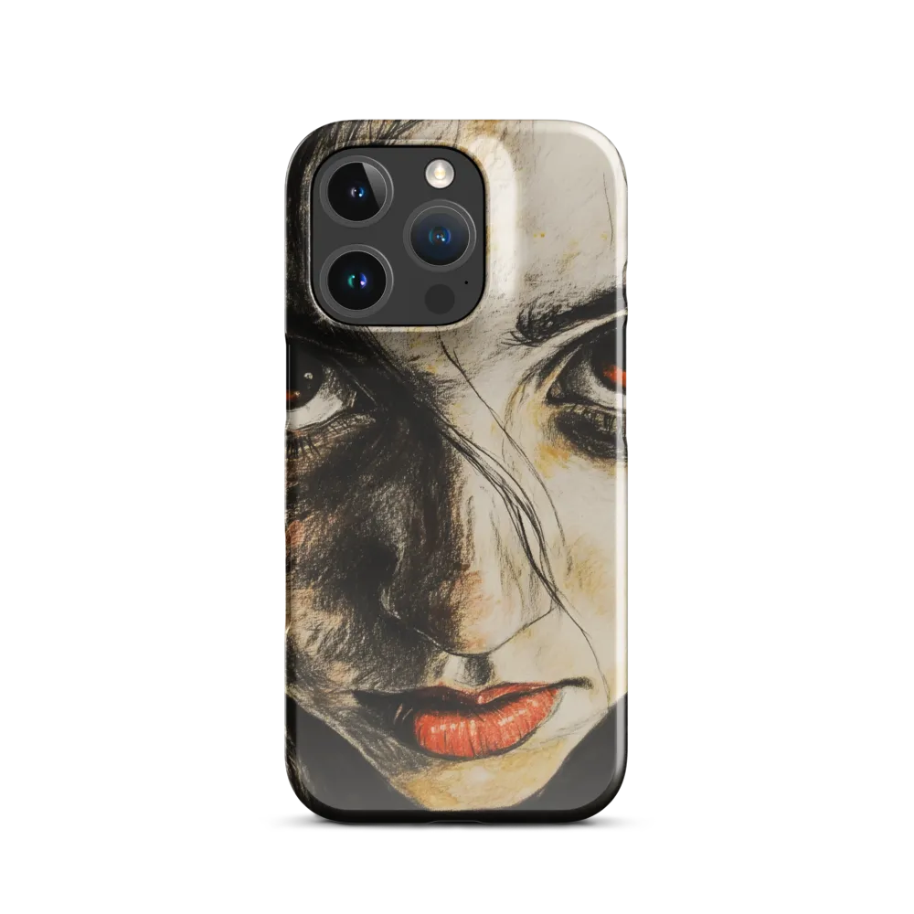 Gaze of Intensity | Phone Case |  16 Pro | Snap Case | Glossy