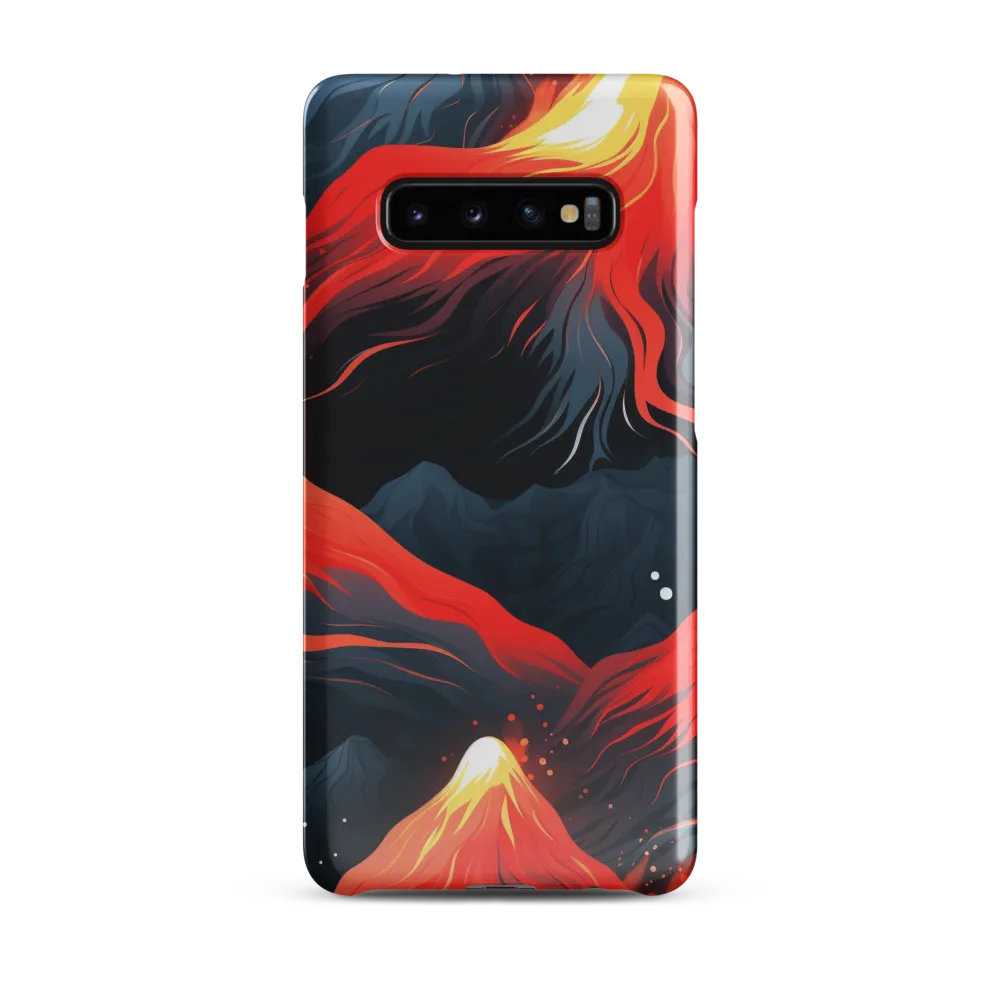 Eruption of Colors | Phone Case |  S10 Plus | Snap Case | Glossy