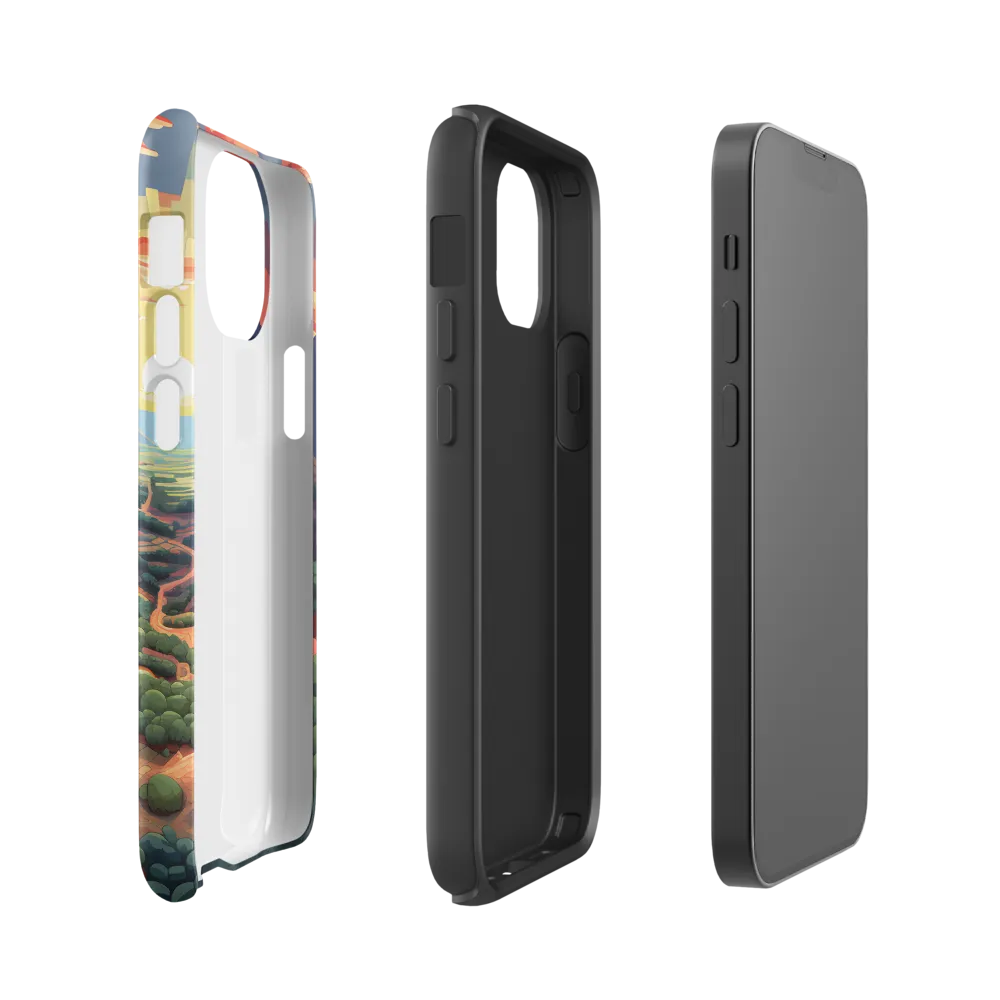 Desert Serenity at Dusk | Phone Case |  13 mini | Tough Case | Matte