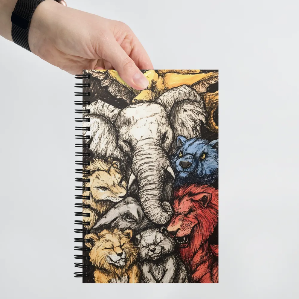 Majestic Unity of the Wild | Spiral Notebook