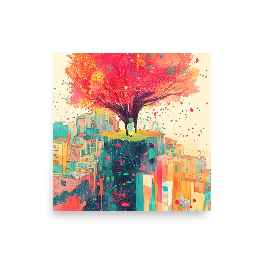 Whispers of Urban Dreams | Poster | 18″×18″