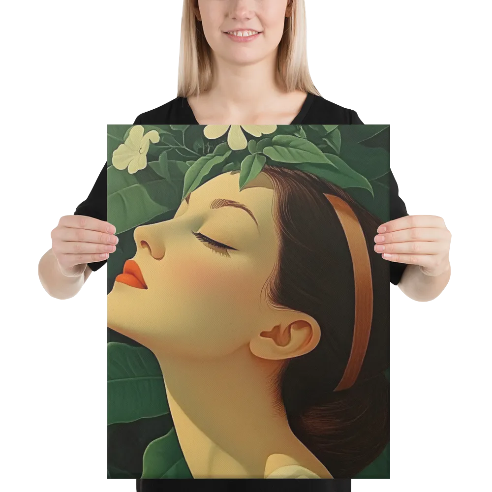 Serenity in Bloom | Canvas | 16″×20″