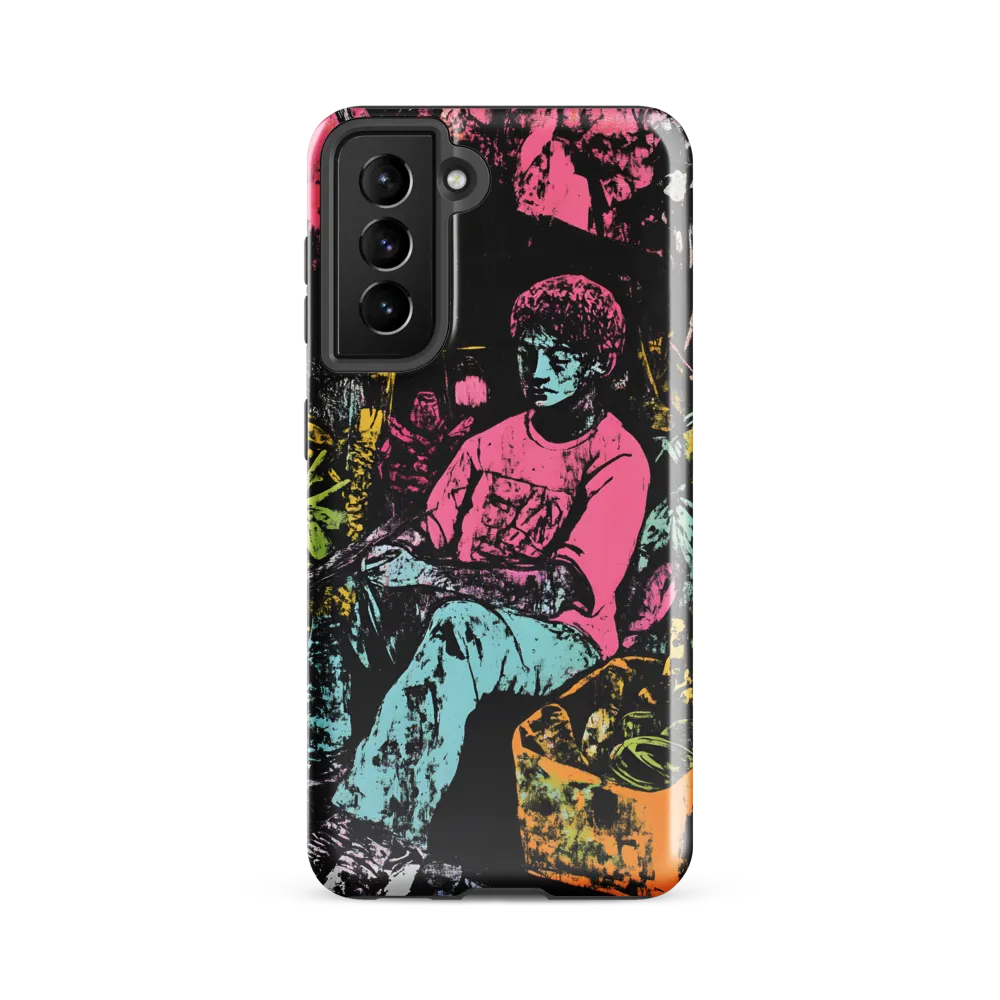 Vibrant Serenity | Phone Case |  S21 FE | Tough Case | Glossy