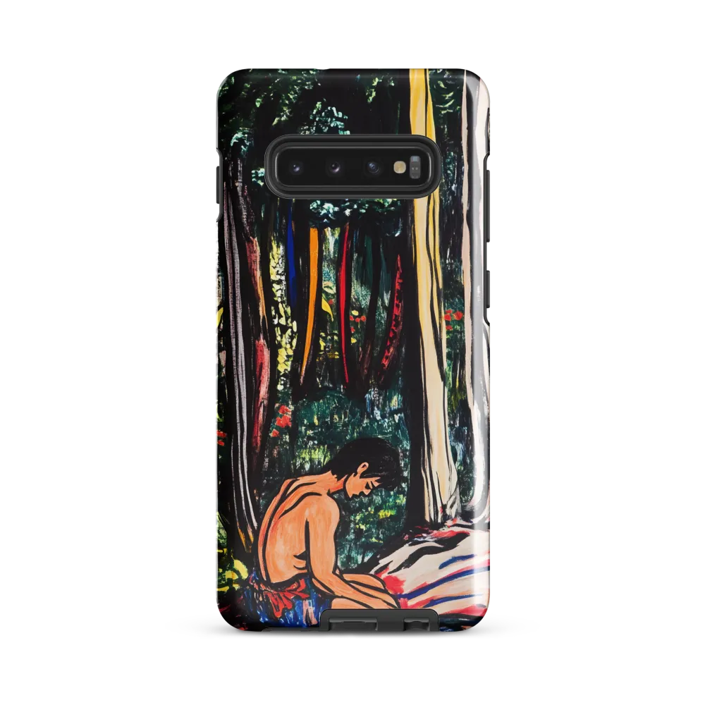 Contemplation in Nature | Phone Case |  S10 Plus | Tough Case | Glossy