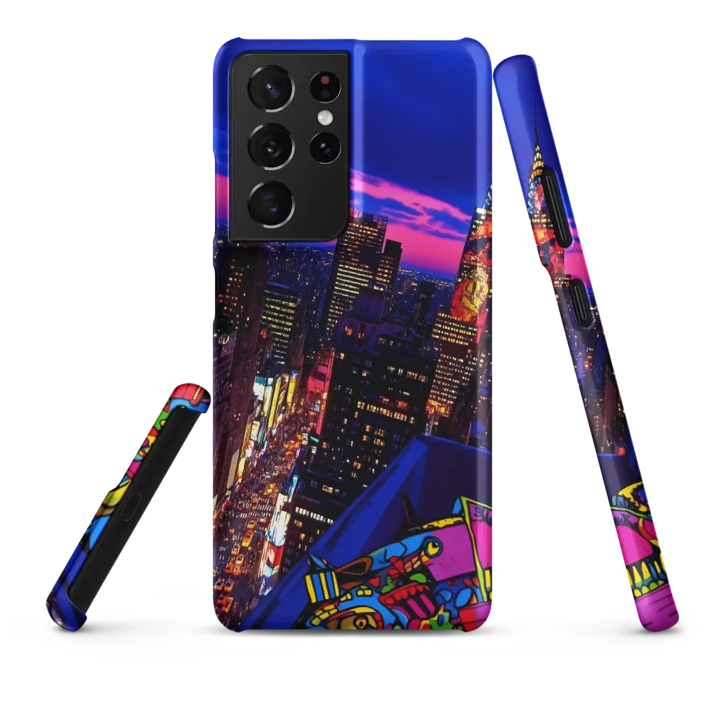 Neon Twilight: A City in Vibrance