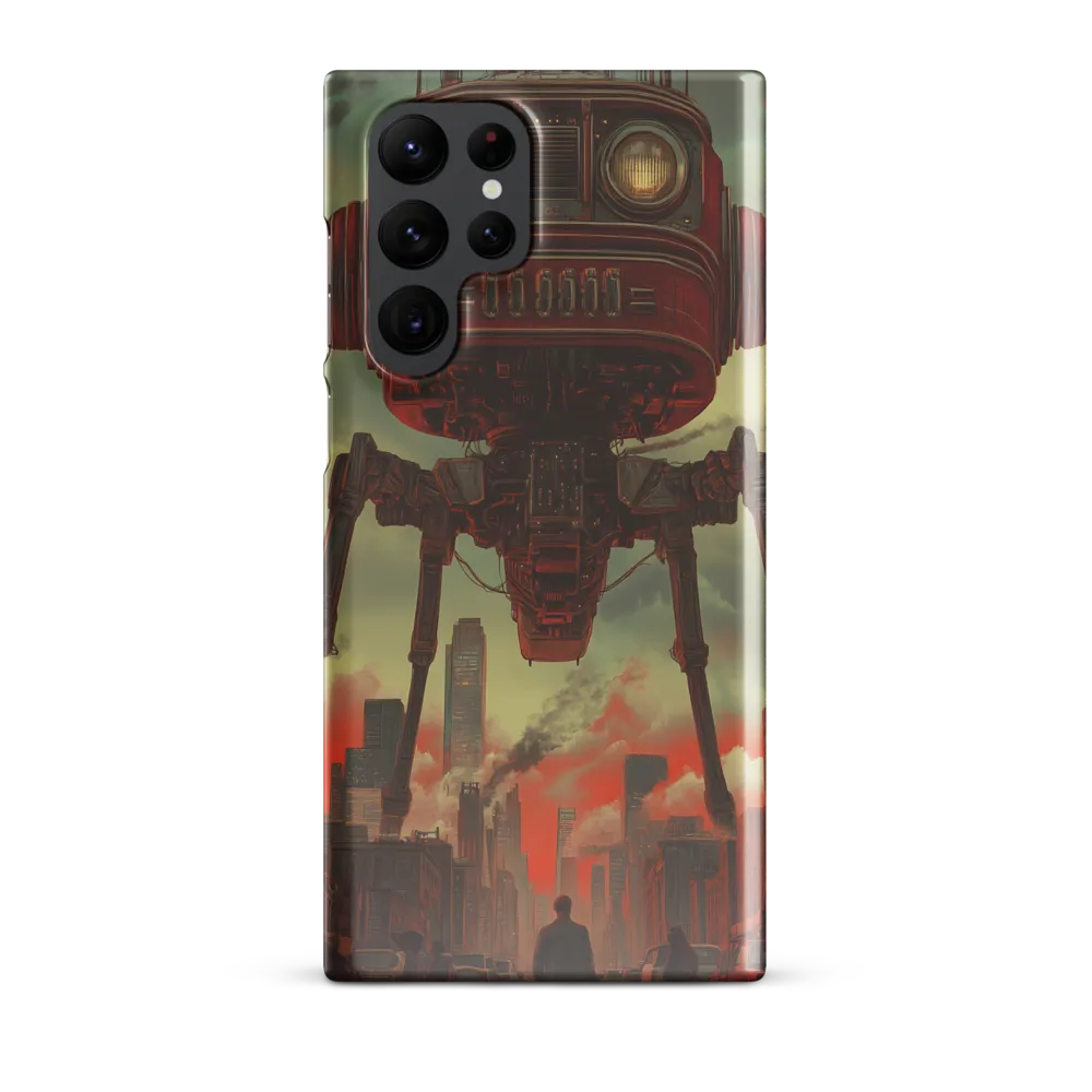 The Monolith of Mechanization | Phone Case |  S22 Ultra | Snap Case | Glossy