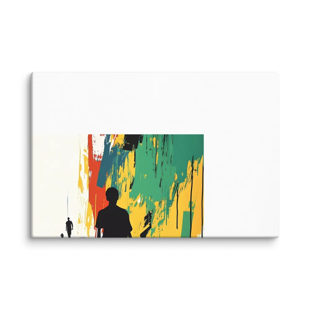 Journey of Silhouettes | Canvas | 32″×48″