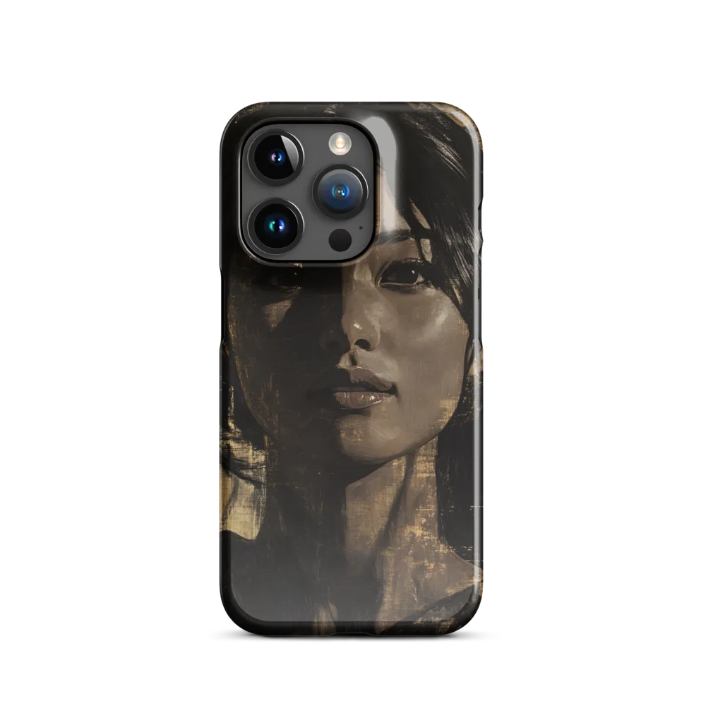 Golden Gaze: A Contemporary Portrait